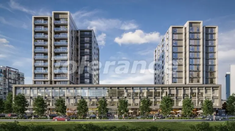 Квартира от застройщика в Топкапы, Стамбул с бассейном - 35893 Квартира от застройщика в Топкапы, Стамбул с бассейном: купить недвижимость в Турции - 35893