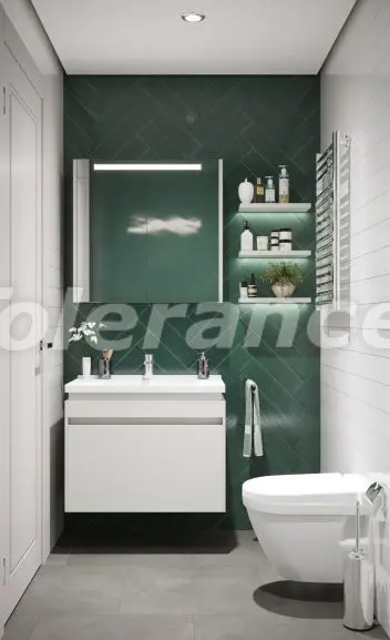 Квартира от застройщика в Топкапы, Стамбул с бассейном - 35894 Квартира от застройщика в Топкапы, Стамбул с бассейном: купить недвижимость в Турции - 35894