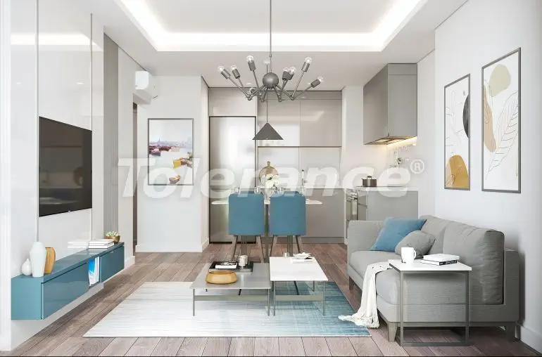 Квартира от застройщика в Топкапы, Стамбул с бассейном - 35896 Квартира от застройщика в Топкапы, Стамбул с бассейном: купить недвижимость в Турции - 35896