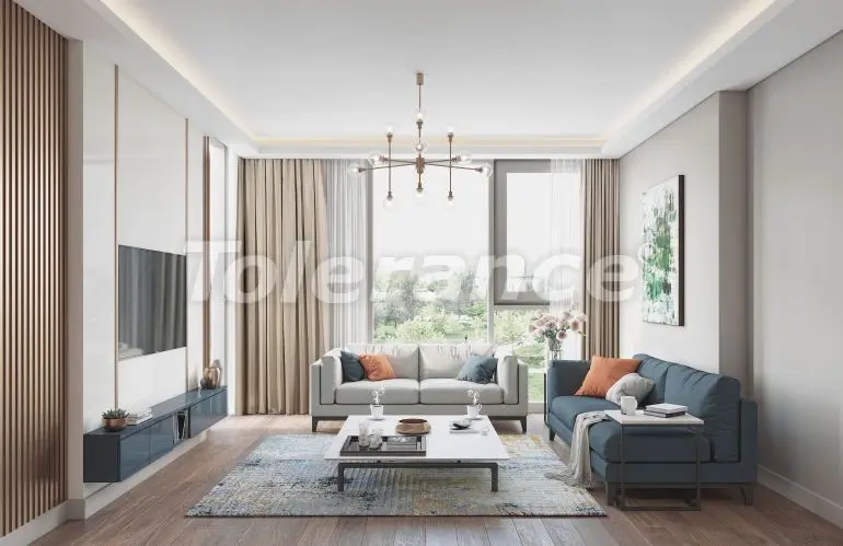 Квартира от застройщика в Топкапы, Стамбул с бассейном - 35901 Квартира от застройщика в Топкапы, Стамбул с бассейном: купить недвижимость в Турции - 35901