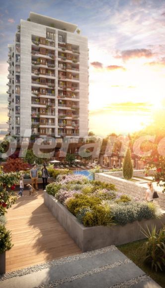 Квартира от застройщика в Умрание, Стамбул с бассейном в рассрочку: купить недвижимость в Турции - 131059