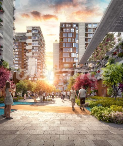 Квартира от застройщика в Умрание, Стамбул с бассейном в рассрочку: купить недвижимость в Турции - 131062