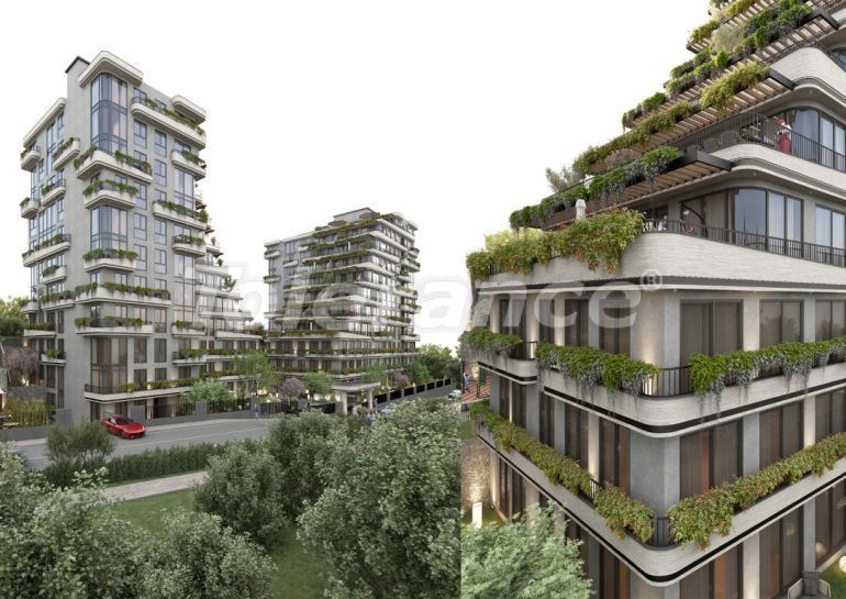 Квартира от застройщика в Ускюдар, Стамбул с бассейном в рассрочку: купить недвижимость в Турции - 132682