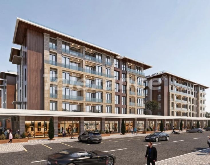 Квартира от застройщика в Зейтинбурну, Стамбул с бассейном в рассрочку: купить недвижимость в Турции - 130556