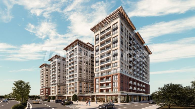 Квартира от застройщика в Зейтинбурну, Стамбул с бассейном в рассрочку: купить недвижимость в Турции - 130933