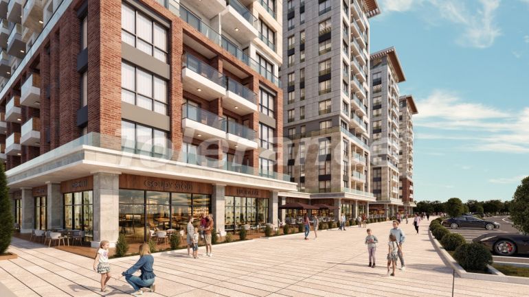 Квартира от застройщика в Зейтинбурну, Стамбул с бассейном в рассрочку: купить недвижимость в Турции - 130935