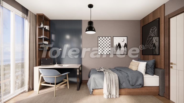 Квартира от застройщика в Зейтинбурну, Стамбул с бассейном в рассрочку: купить недвижимость в Турции - 130944