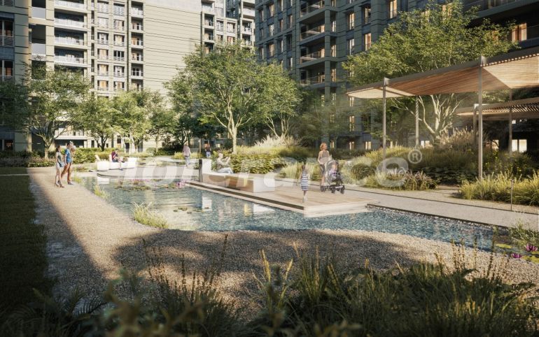 Квартира от застройщика в Зейтинбурну, Стамбул с бассейном в рассрочку: купить недвижимость в Турции - 132254