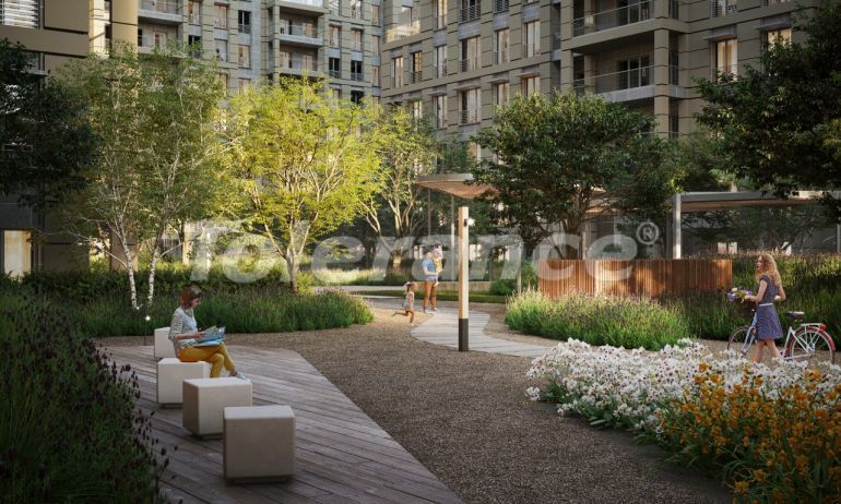 Квартира от застройщика в Зейтинбурну, Стамбул с бассейном в рассрочку: купить недвижимость в Турции - 132256