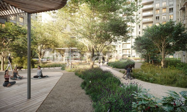 Квартира от застройщика в Зейтинбурну, Стамбул с бассейном в рассрочку: купить недвижимость в Турции - 132257