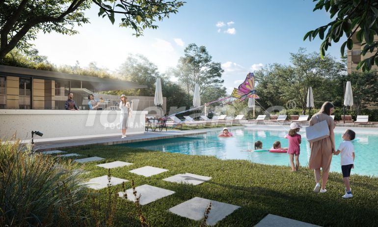 Квартира от застройщика в Зейтинбурну, Стамбул с бассейном в рассрочку: купить недвижимость в Турции - 132258