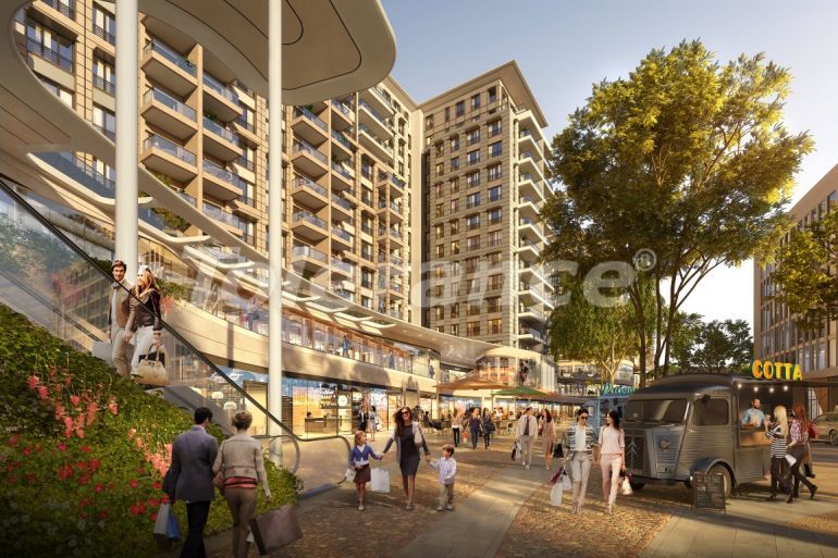 Квартира от застройщика в Зейтинбурну, Стамбул с бассейном в рассрочку: купить недвижимость в Турции - 132261