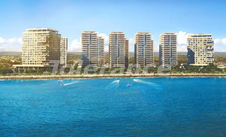 Квартира от застройщика в Зейтинбурну, Стамбул вид на море с бассейном - 26002 Квартира от застройщика в Зейтинбурну, Стамбул вид на море с бассейном: купить недвижимость в Турции - 26002