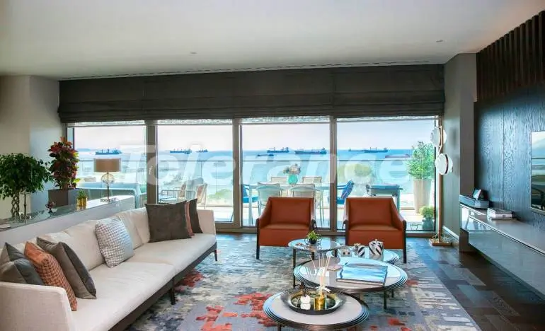 Квартира от застройщика в Зейтинбурну, Стамбул вид на море с бассейном - 26009 Квартира от застройщика в Зейтинбурну, Стамбул вид на море с бассейном: купить недвижимость в Турции - 26009