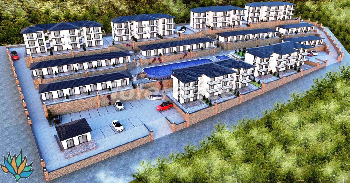 Квартира в Акбюк, Дидим с бассейном в рассрочку: купить недвижимость в Турции - 21997
