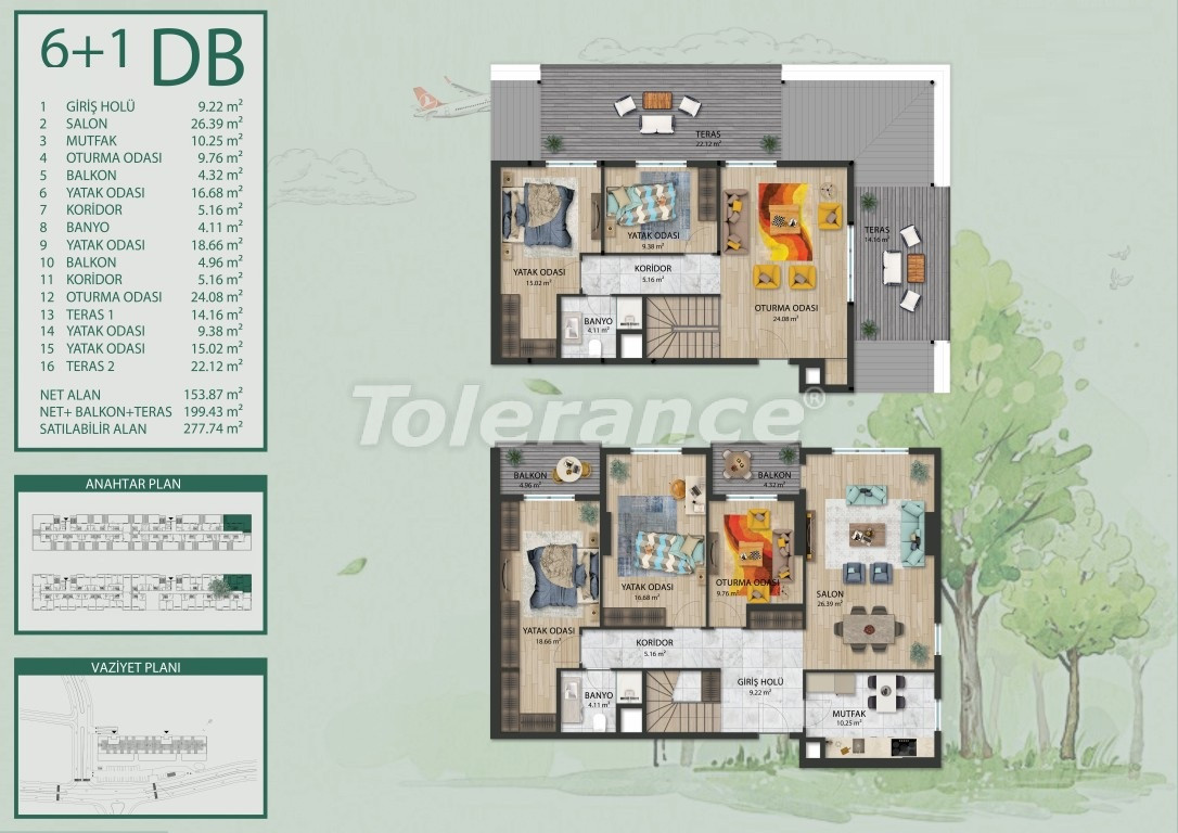 Квартира от застройщика в Арнавуткёй, Стамбул в рассрочку: купить недвижимость в Турции - 133777