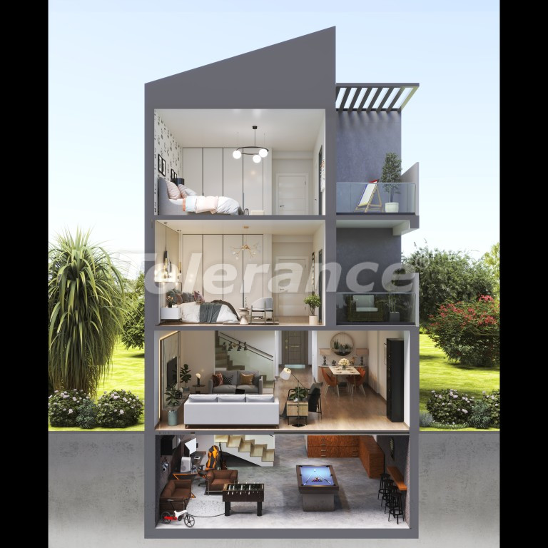 Квартира от застройщика в Бахчешехир, Стамбул в рассрочку: купить недвижимость в Турции - 133182