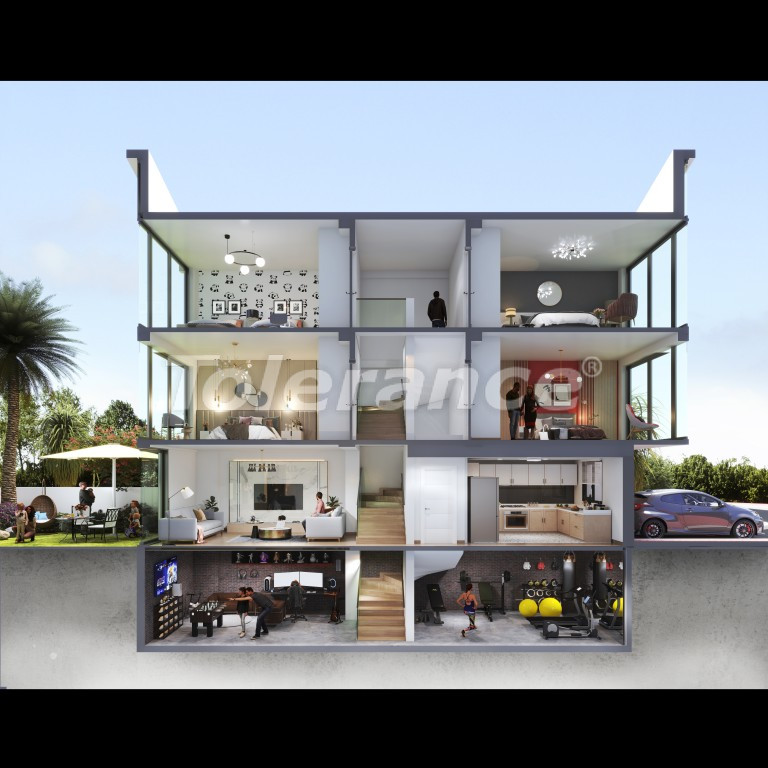 Квартира от застройщика в Бахчешехир, Стамбул в рассрочку: купить недвижимость в Турции - 133183