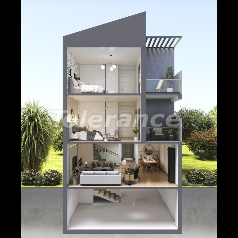 Квартира от застройщика в Бахчешехир, Стамбул в рассрочку: купить недвижимость в Турции - 133184