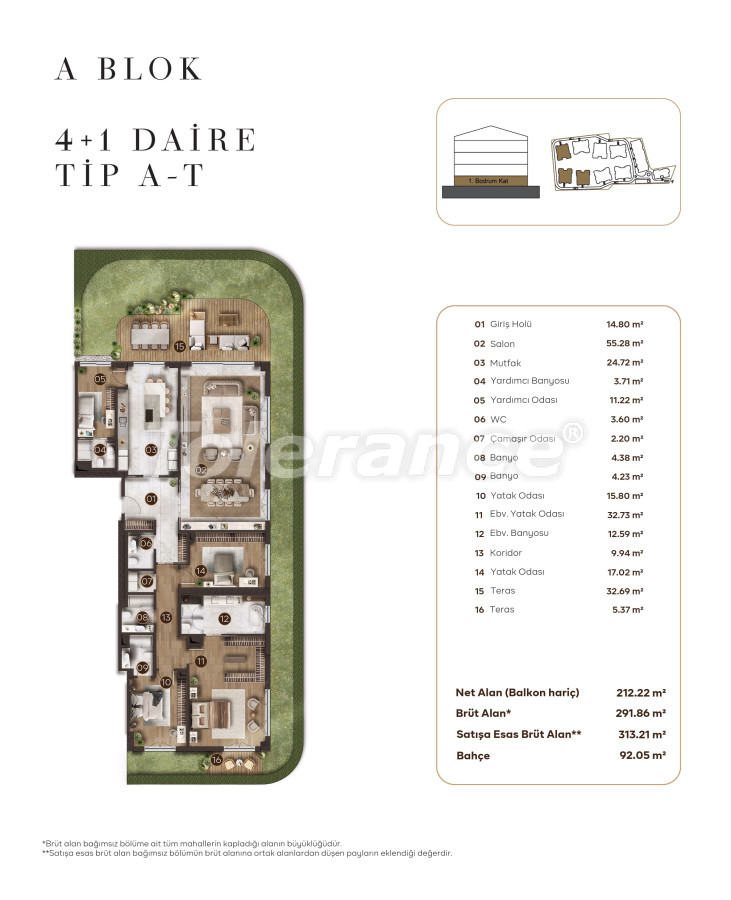 Квартира от застройщика в Бакыркёй, Стамбул с бассейном в рассрочку: купить недвижимость в Турции - 131383