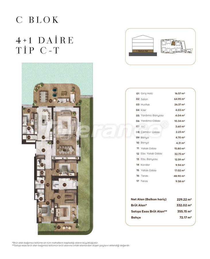 Квартира от застройщика в Бакыркёй, Стамбул с бассейном в рассрочку: купить недвижимость в Турции - 131385