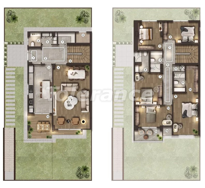 Квартира от застройщика в Башакшехир, Стамбул: купить недвижимость в Турции - 133259