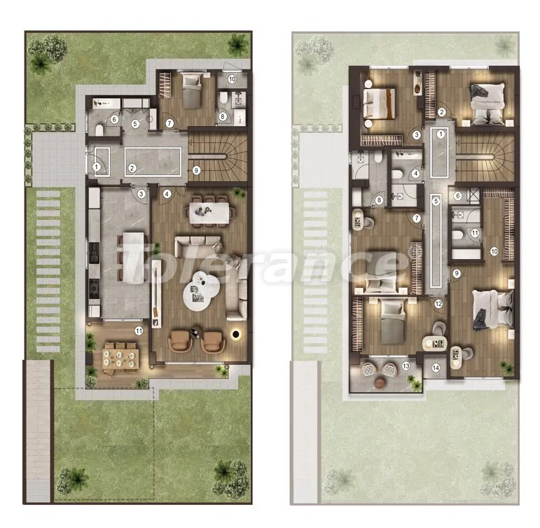 Квартира от застройщика в Башакшехир, Стамбул: купить недвижимость в Турции - 133260