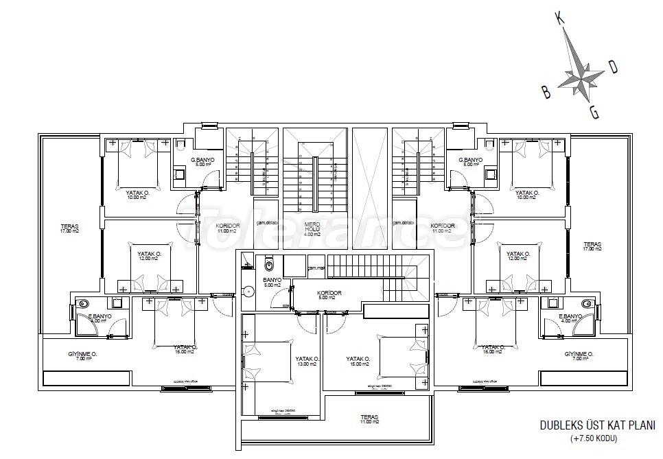 Квартира от застройщика в Центр Белека, Белек с бассейном: купить недвижимость в Турции - 58828