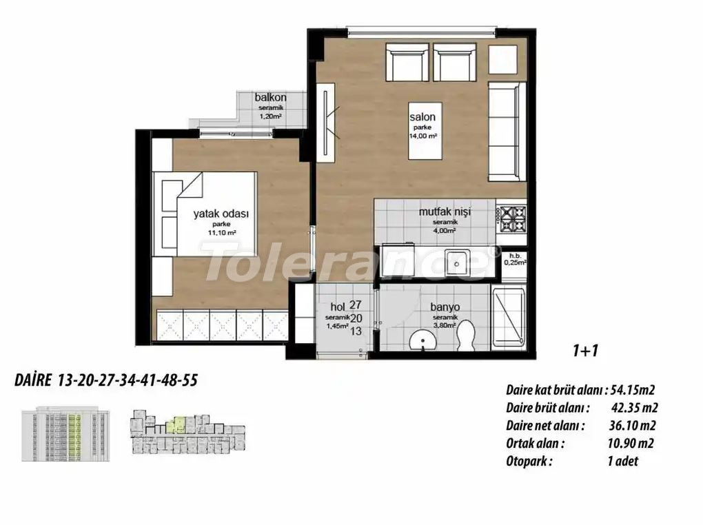 Квартира от застройщика в Эйюп Султан, Стамбул в рассрочку: купить недвижимость в Турции - 132286