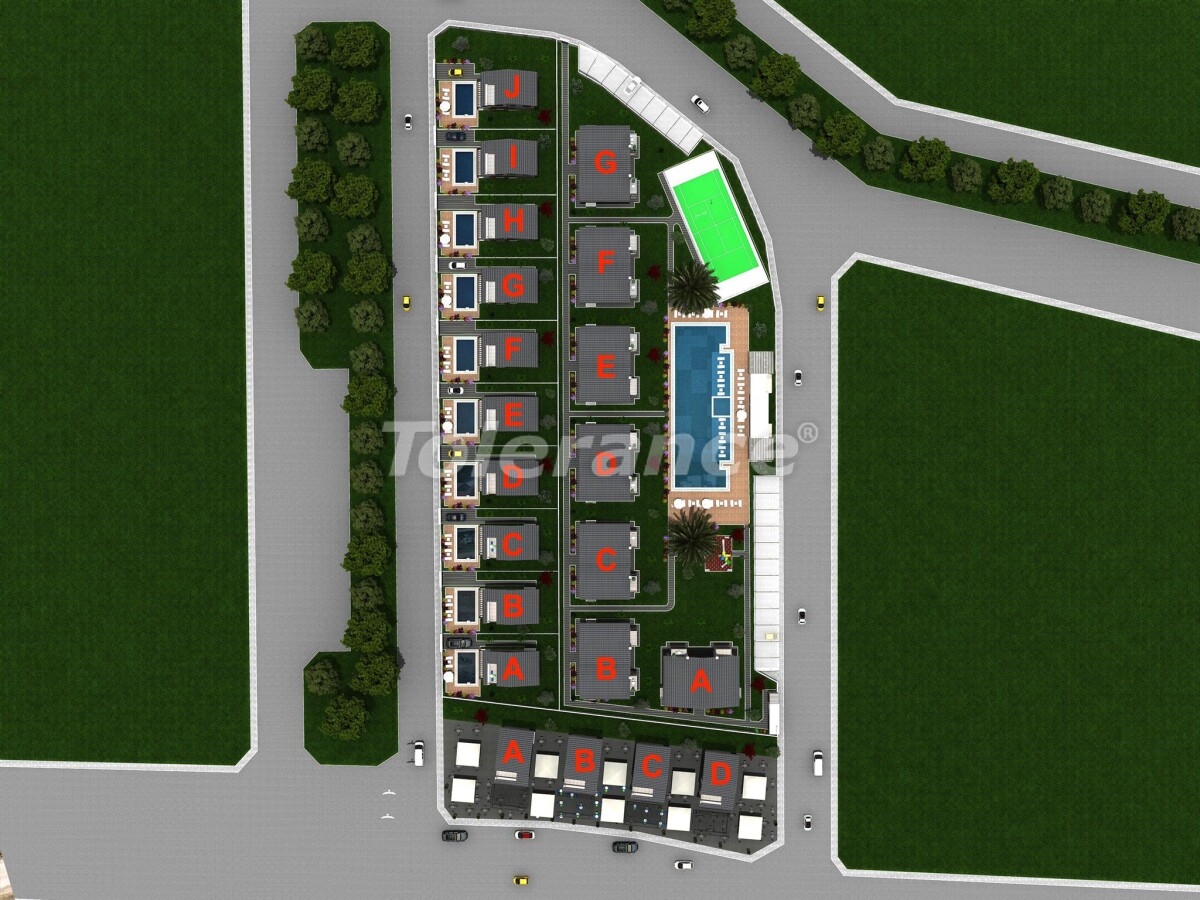 Квартира от застройщика в Фетхие с бассейном: купить недвижимость в Турции - 57499