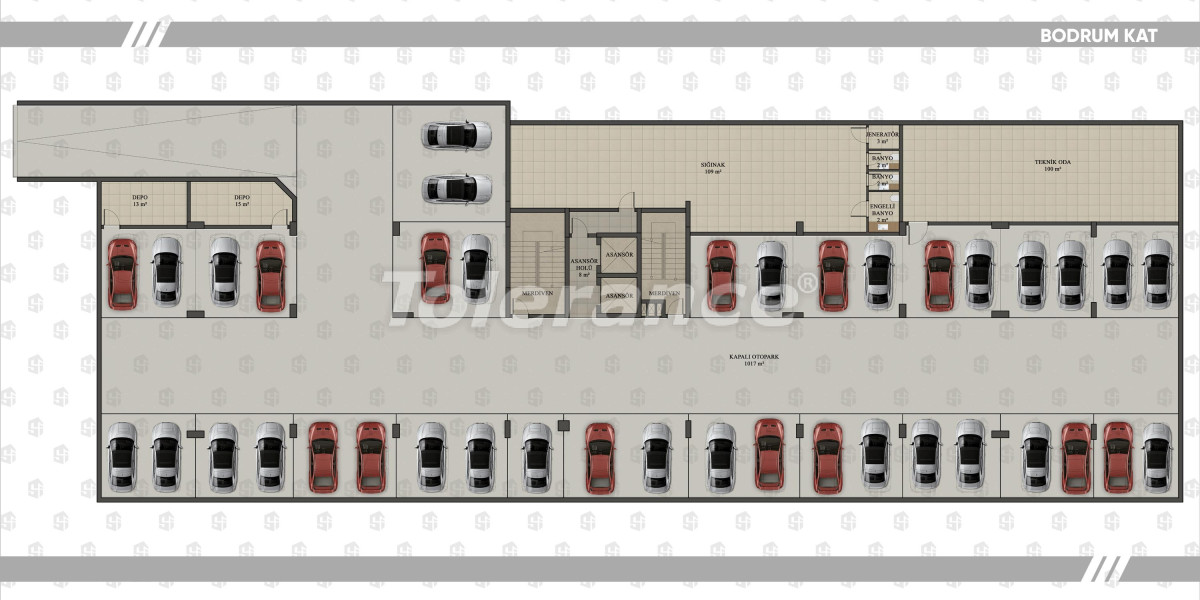 Квартира от застройщика в Коньяалты, Анталия с бассейном в рассрочку: купить недвижимость в Турции - 133014