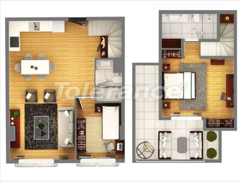 Квартира от застройщика в Кунду, Анталия: купить недвижимость в Турции - 64840