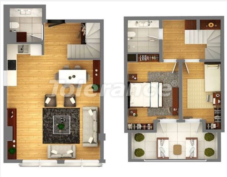 Квартира от застройщика в Кунду, Анталия: купить недвижимость в Турции - 64841