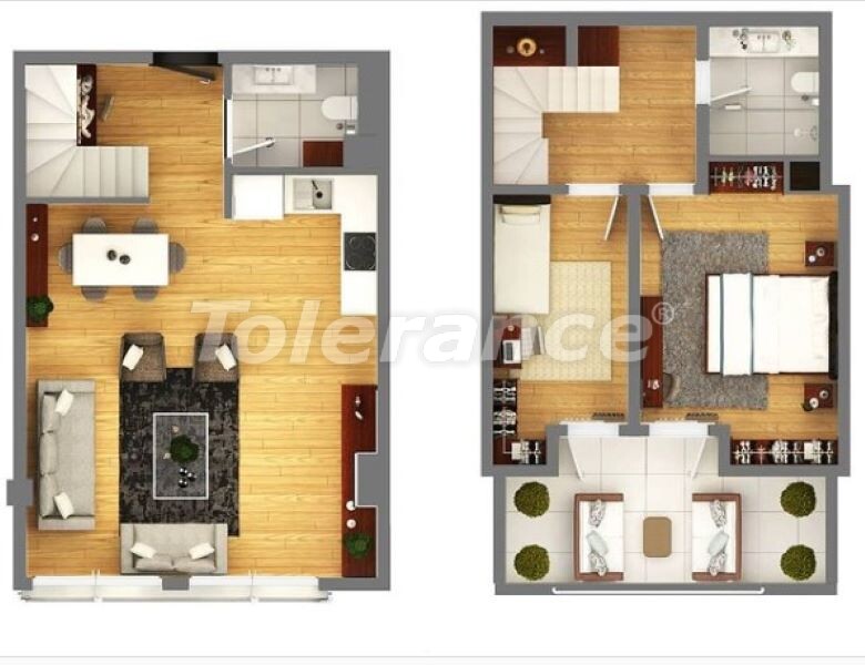 Квартира от застройщика в Кунду, Анталия: купить недвижимость в Турции - 64842
