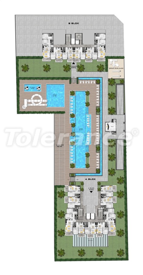 Квартира от застройщика в Махмутлар, Аланья вид на море с бассейном в рассрочку: купить недвижимость в Турции - 49935