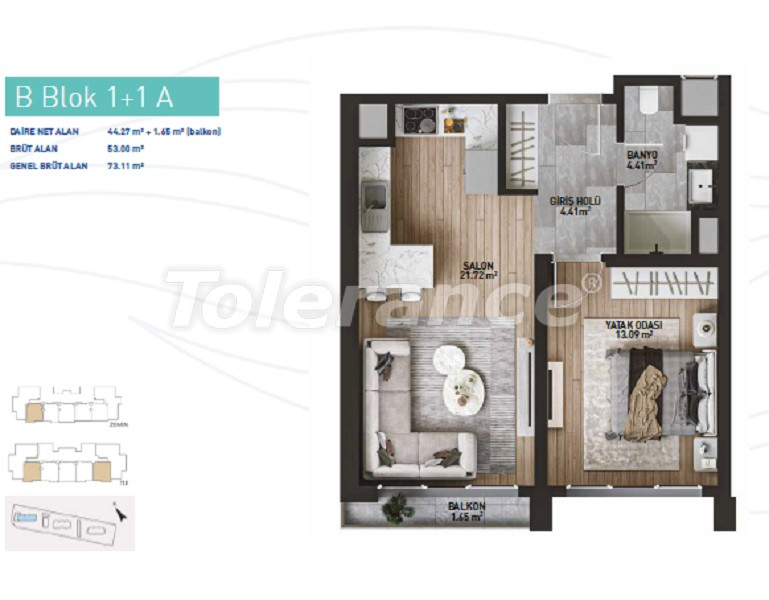 Квартира от застройщика в Малтепе, Стамбул в рассрочку: купить недвижимость в Турции - 65711