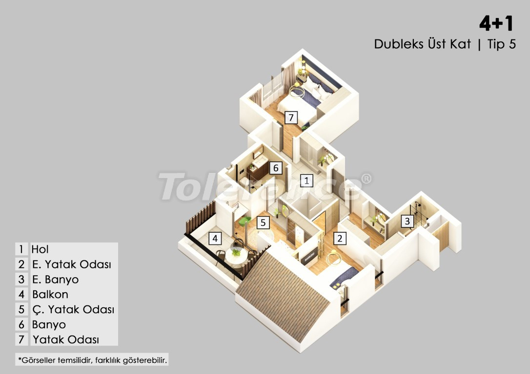 Квартира от застройщика в Муратпаша, Анталия в рассрочку: купить недвижимость в Турции - 107462