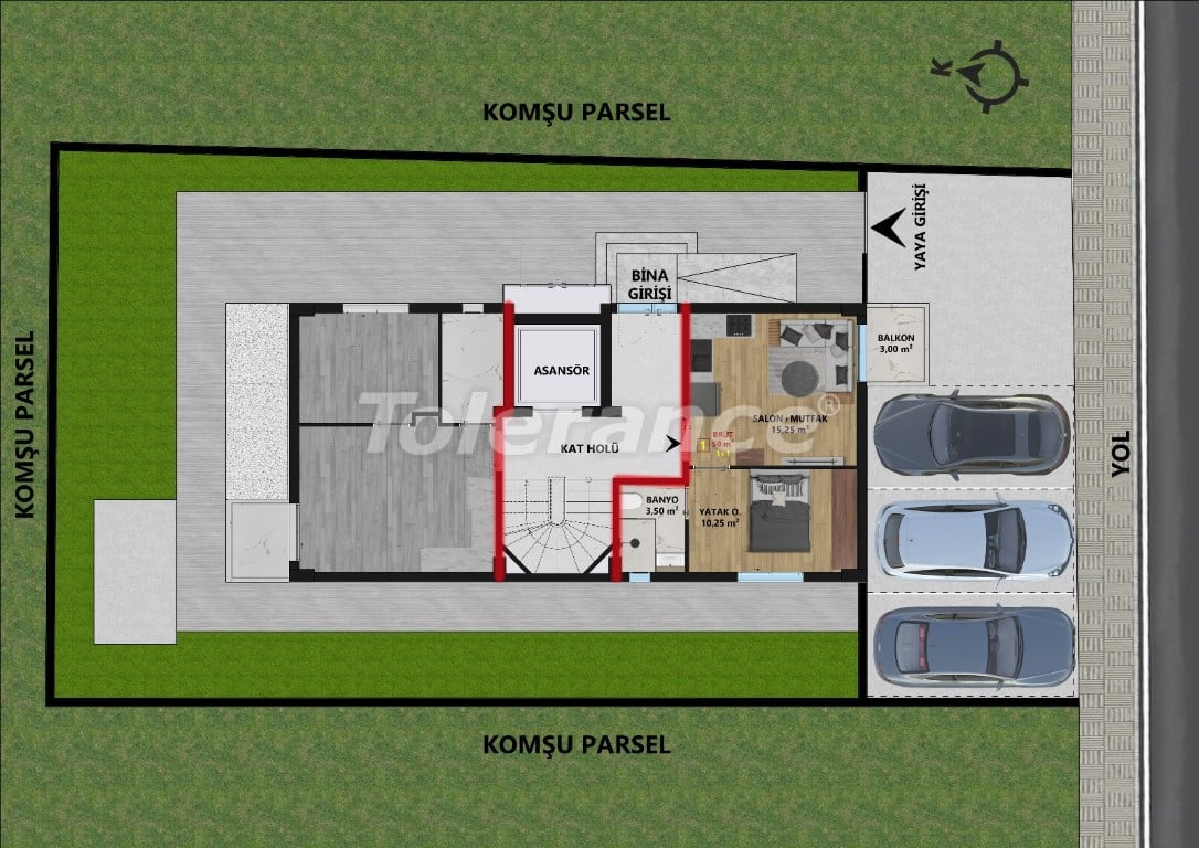 Квартира от застройщика в Муратпаша, Анталия: купить недвижимость в Турции - 116577