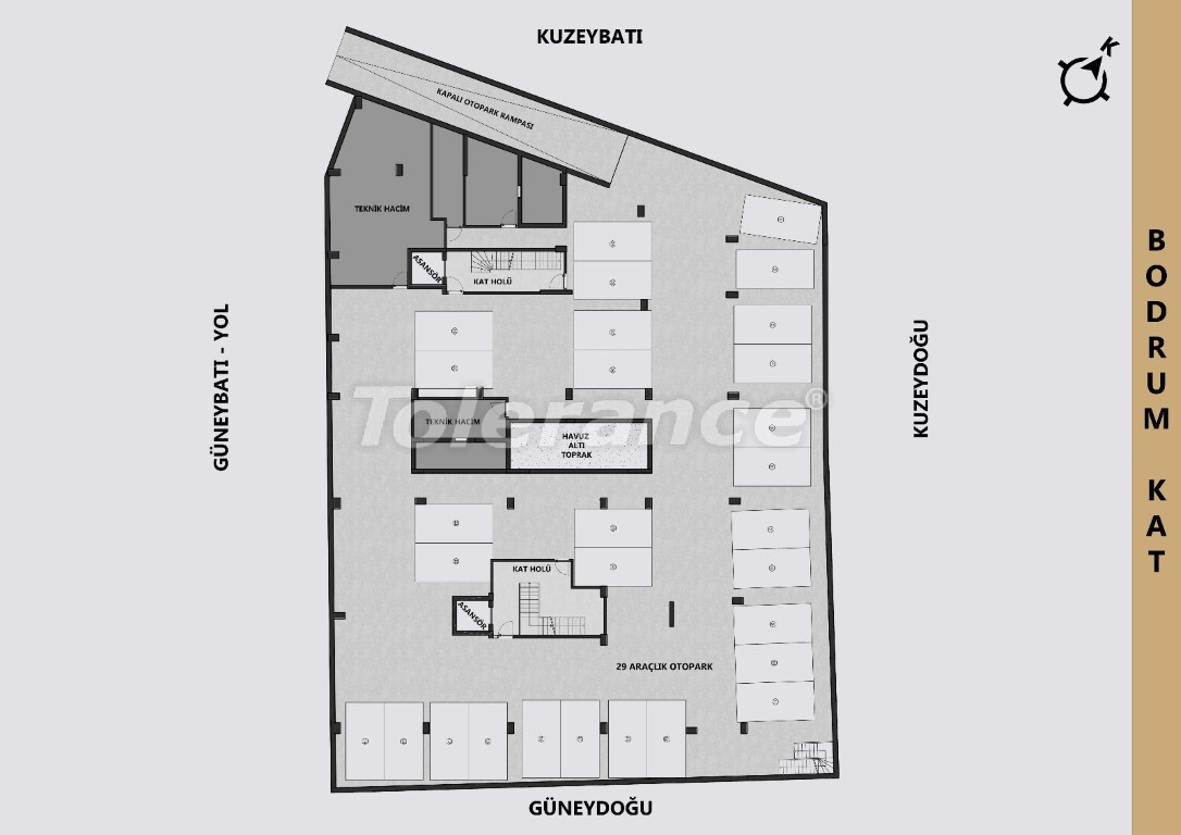 Квартира от застройщика в Муратпаша, Анталия с бассейном в рассрочку: купить недвижимость в Турции - 132178