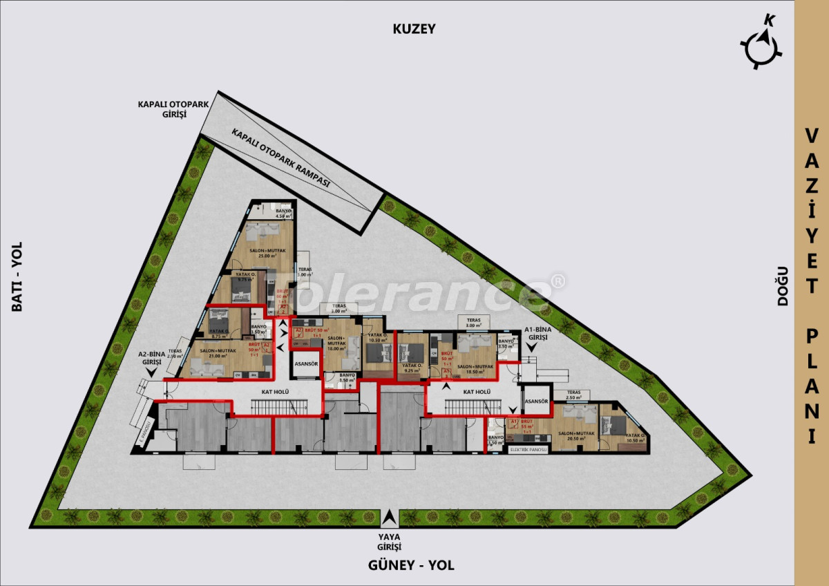 Квартира от застройщика в Муратпаша, Анталия в рассрочку: купить недвижимость в Турции - 134322