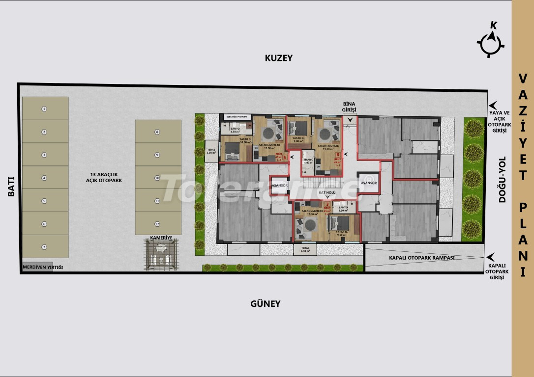 Квартира от застройщика в Муратпаша, Анталия в рассрочку: купить недвижимость в Турции - 137371