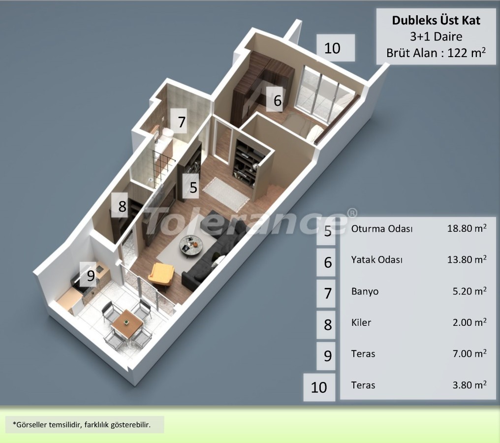 Квартира от застройщика в Муратпаша, Анталия: купить недвижимость в Турции - 51775