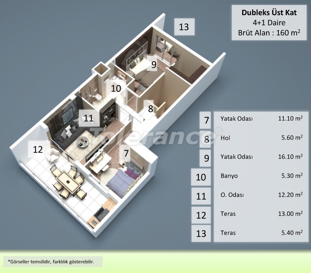 Квартира от застройщика в Муратпаша, Анталия: купить недвижимость в Турции - 51776