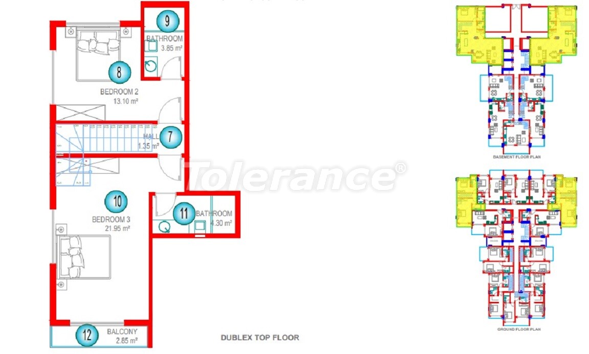 Квартира от застройщика в Оба, Аланья в рассрочку: купить недвижимость в Турции - 63826