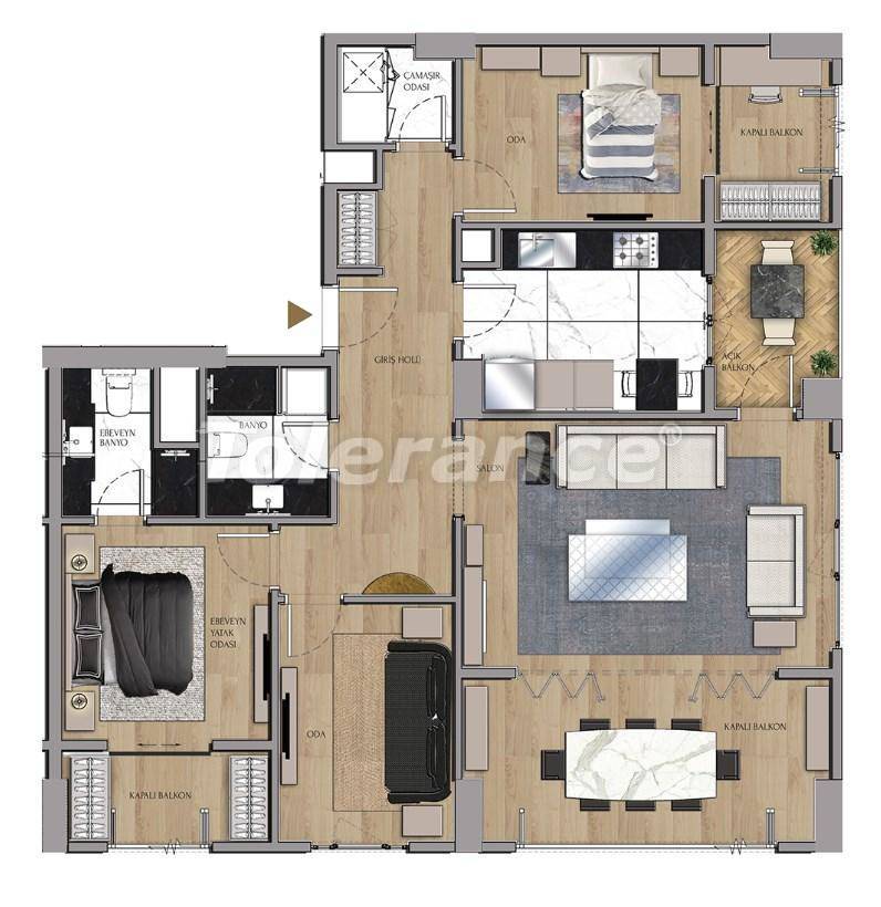 Квартира в Сарыер, Стамбул: купить недвижимость в Турции - 27434
