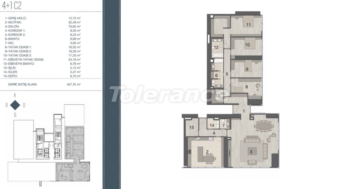Квартира от застройщика в Шишли, Стамбул: купить недвижимость в Турции - 35963