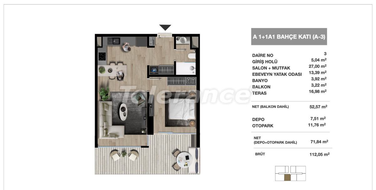 Квартира от застройщика в Топкапы, Стамбул с бассейном в рассрочку: купить недвижимость в Турции - 133305