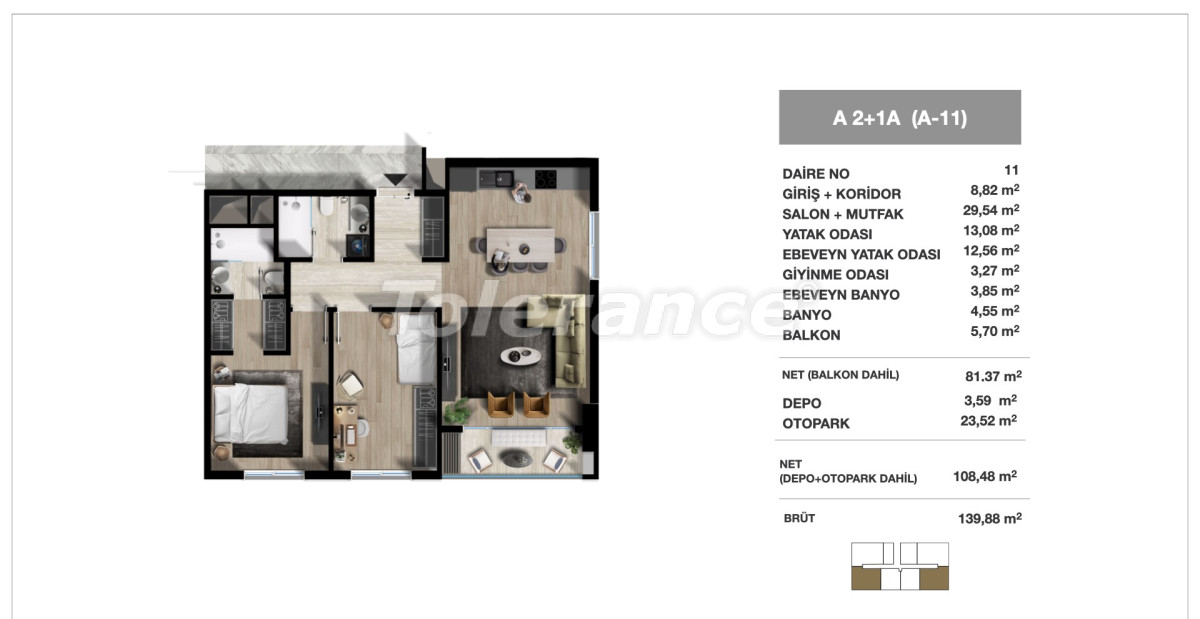 Квартира от застройщика в Топкапы, Стамбул с бассейном в рассрочку: купить недвижимость в Турции - 133306