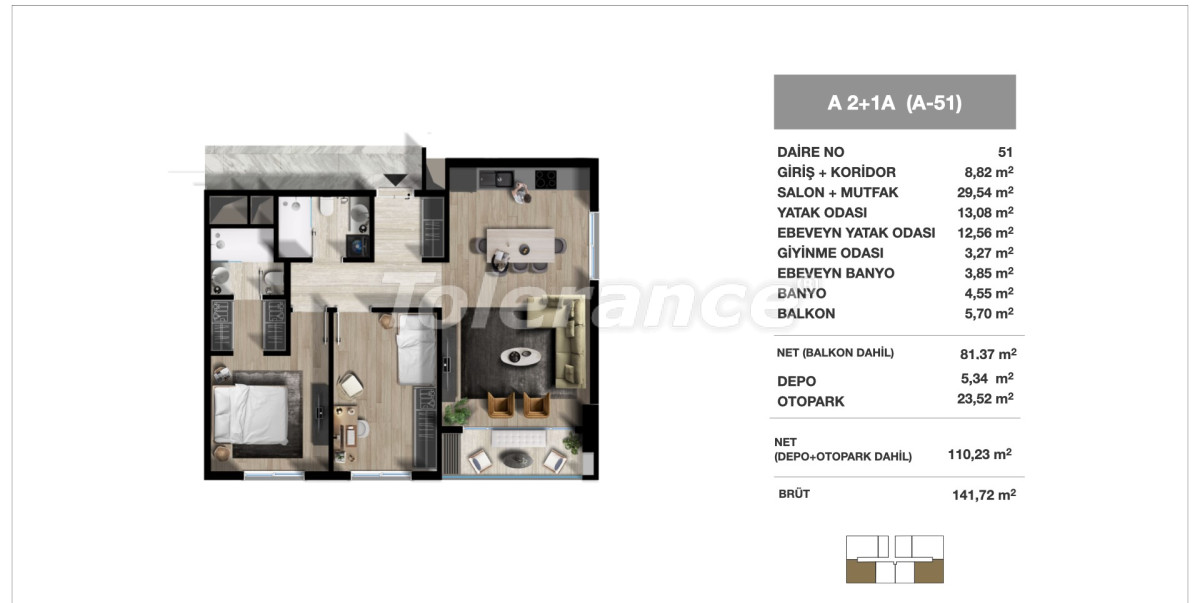 Квартира от застройщика в Топкапы, Стамбул с бассейном в рассрочку: купить недвижимость в Турции - 133311