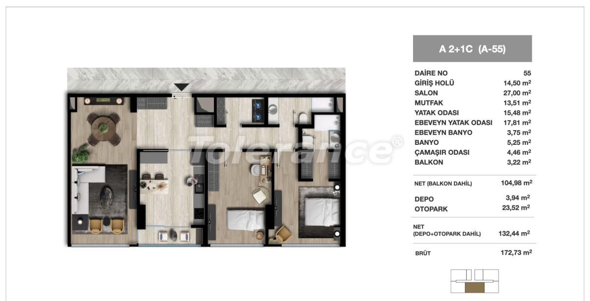 Квартира от застройщика в Топкапы, Стамбул с бассейном в рассрочку: купить недвижимость в Турции - 133312